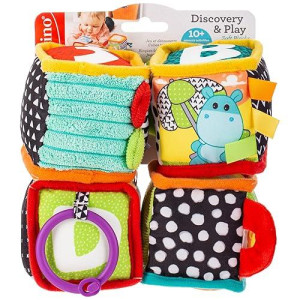 Infantino Discover And Play Soft Blocks Development Toy