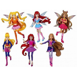 Winx Exclusive Transformation Collection 3.75" Small Doll 6 Pack