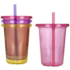 The First Years Take & Toss Straw Cup - Girl - 10 Oz - 4 Ct