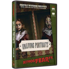Atmosfx Unliving Portraits Digital Decorations Dvd For Halloween Holiday Projection Decorating