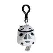 Angry Birds Star Wars Plush Backpack Clip - Storm Trooper