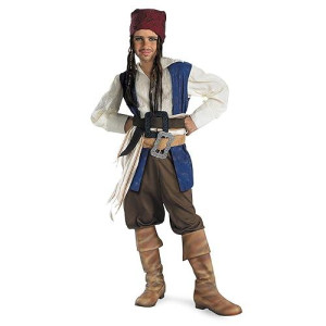 Disguise Costumes Jack Sparrw Qualty Chd 7 To 8 Blue/Brown