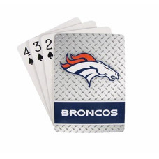 Denver Broncos Diamond Plate Playing Cards