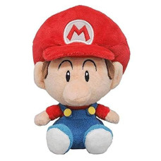 Little Buddy Super Mario Bros. Baby Mario 5" Plush