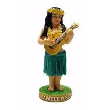 Kc Hawaii Dashboard Doll Mini Hula Namele