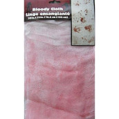 Halloween Bloody Cloth/Hand Print/Gauze/Wrap/Bandage, Prank, 30" X 72" By Greenbrier International