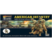 Bolt Action Wwii American Infantry Plastic Boxed Set