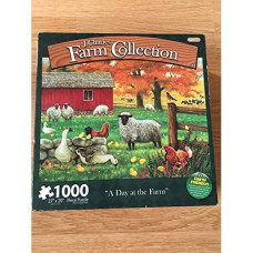 J charles Farm collection 1000 Piece Puzzle Farmland Friends