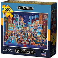 Dowdle Jigsaw Puzzle - Memphis - 500 Piece