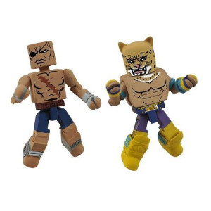 Minimates: Street Fighter X Tekken Series 1 Sagat Vs King