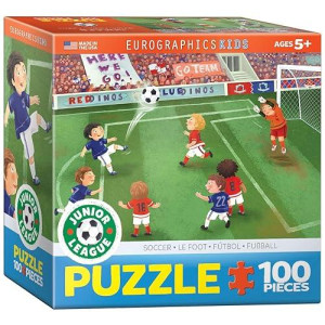 Eurographics Soccer Junior League 60 Piece Puzzle (Small Box)