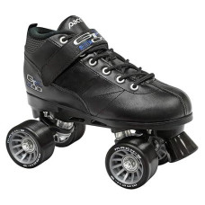 Pacer Gtx-500 Roller Skates - Newly Revised Model (Black, Mens 7/Ladies 8)