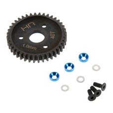 Hot Racing Srvo440 Steel Spur Gear (40T 1.0 Mod)(Blue) - Tra