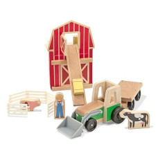 Melissa & Doug Whittle World Farm Set