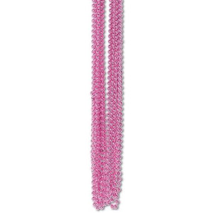 Pink Bulk Party Beads - Small Round