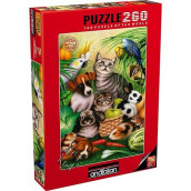 Magic Pets Jigsaw Puzzle, 260-Piece