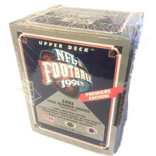 Upper Deck 1991 Nfl Football High Number Series Box