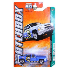 Matchbox 2013 Mbx Explorers Chevrolet Chevy Silverado Truck Pickup Blue