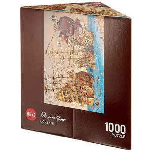 Heye Puzzles - Triangular , 1000 Pc - Corsair, Ruyer