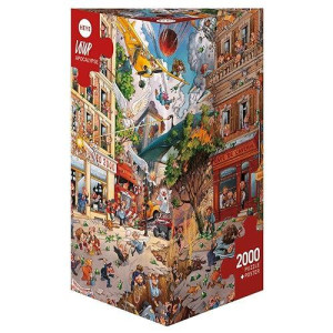 Heye Puzzles - Triangular , 2000 Pc - Apocalypse, Loup