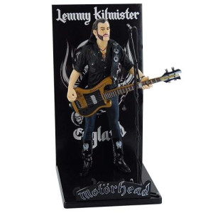 Toynk Motorhead Lemmy Kilmister Deluxe Figure Guitar Black Pickguard