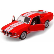 Kinsmart 1967 Ford Shelby Mustang Gt500 Red 1:38 Scale 5 Inch Die Cast Model Toy Race Car W/Pullback Action