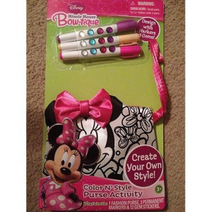 Minnie Mouse Bow-Tique Color N' Style Purse Activity