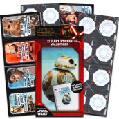 Paper Magic 32Ct Showcase Star Wars Kids Classroom Valentine Exchange Cards