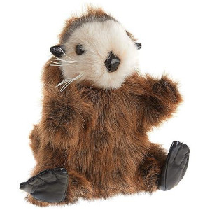 Folkmanis Baby Sea Otter Hand Puppet, Brown