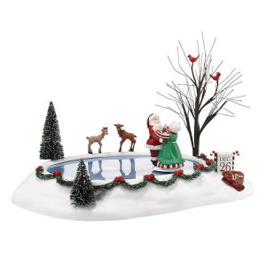 Department 56 Accessories For Villages Christmas Waltz Animated Accessory Figurine, 2.95 Inch