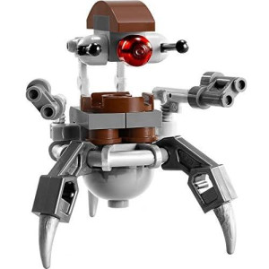 Lego Star Wars Droideka Destroyer Droid Minifigure (2013) (Ships Unassembled)