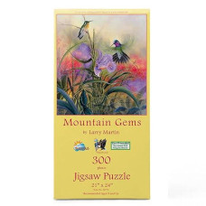 Sunsout Inc - Mountain Gems - 300 Pc Jigsaw Puzzle By Artist: Larry Martin - Finished Size 21" X 24" - Mpn# 30775