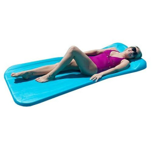 Deluxe 1.75-In Thick Cool Pool Float - Aqua