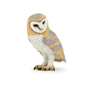 Papo -Hand-Painted - Figurine -Wild Animal Kingdom - Owl -53000 -Collectible - For Children - Suitable For Boys And Girls- From 3 Years Old