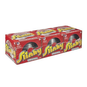 The Original Slinky Brand Metal Slinky 3 Pack , Package May Vary