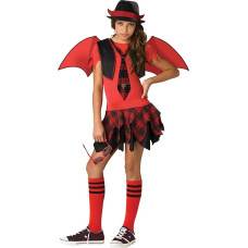 Delinquent Devil child costume, Medium (Age 10-12)