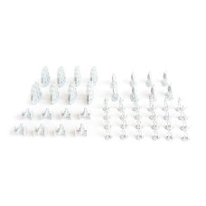 Napoleonic & Civil War Military Miniatures (Grey): Plastic Toy Soldiers Set: Infantry, Cavalry, Artillery, Ships