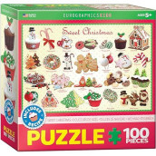 Sweet Christmas Puzzle, 100-Piece