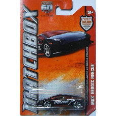 2013 Matchbox - Mbx Heroic Rescue - Lamborghini Gallardo Lp 560-4 Police