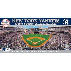 Masterpieces Mlb New York Yankees Stadium Panoramic Jigsaw Puzzle, 1000-Piece, One Size (91339)