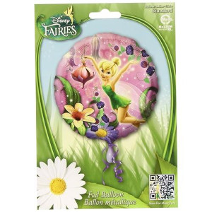 Anagram International Hx Tinker Bell Party Balloons, Multicolor