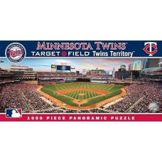 Masterpieces 91352: Minnesota Twins 1000Pc Panoramic Puzzle