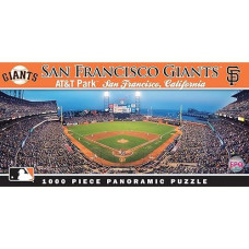 Masterpieces 91344: San Francisco Giants 1000Pc Panoramic Puzzle