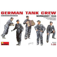 Miniart German Tank Crew - Normandy 1944 1:35 Scale Military Model Kit