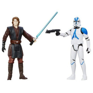 Star Wars Episode 3 Anakin Action Figure With 501St Clone Trooper