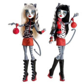 Monster High Werecat Twin Sisters - Meowlody And Purrsephone