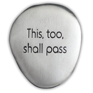Cathedral Art Shall Pass Soothing Stone, 1-1/2-Inch, Ss125