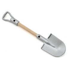 Rc4Wd Z-S0452 Boulder Metal Scale Shovel With D-Grip Wood