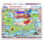 White Mountain Puzzles Cape Cod - 1000 Piece Jigsaw Puzzle