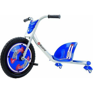 Razor Riprider 360 Caster Trike For Kids Ages 5+ - Lightweight, Rubber Handlebars, Steel Frame, For Riders Up To 160 Lbs